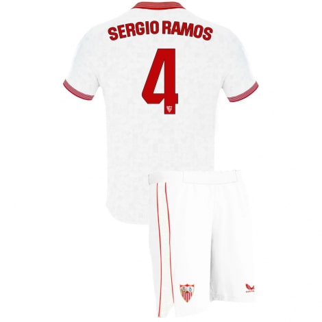 Детская домашняя футбольная форма Серхио Рамос 2023-2024