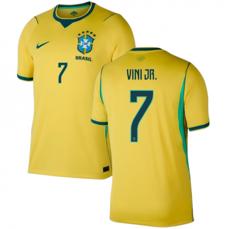 Домашняя игровая футболка Бразилии ЧМ 2026 VINI JR