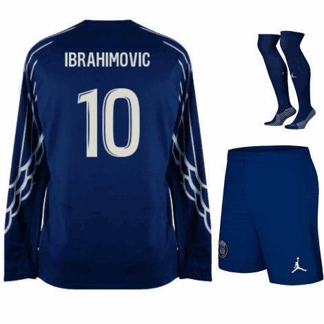 Четвертая форма ПСЖ с длинным рукавом 2024-2025 IBRAHIMOVIC