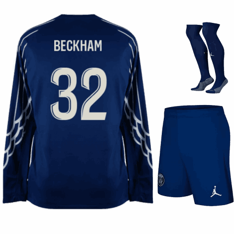 Четвертая форма ПСЖ с длинным рукавом 2024-2025 Beckham 