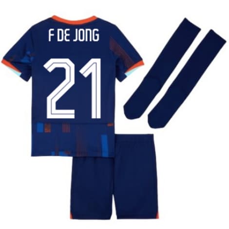 Детская гостевая форма Голландии DE JONG на ЕВРО 24