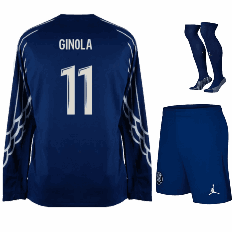Четвертая форма ПСЖ с длинным рукавом 2024-2025 GINOLA