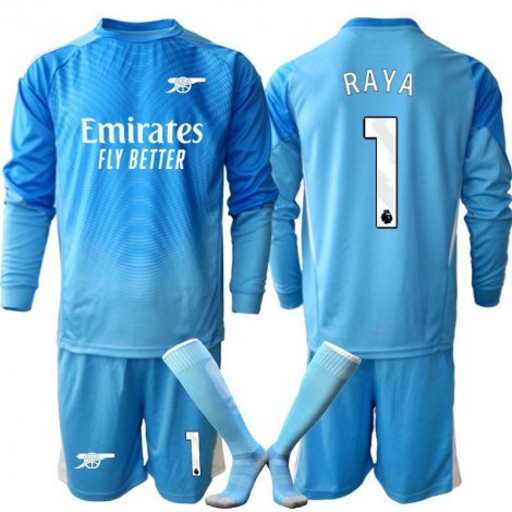 Вратарская синяя форма Райя 2025-2026 c длинными рукавами