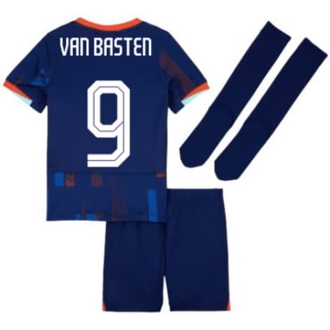 Детская гостевая форма Голландии VAN BASTEN на ЕВРО 24