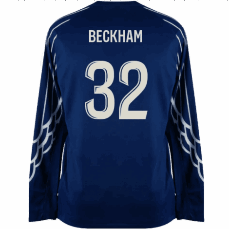 Четвертая майка ПСЖ с длинным рукавом 2024-2025 Beckham