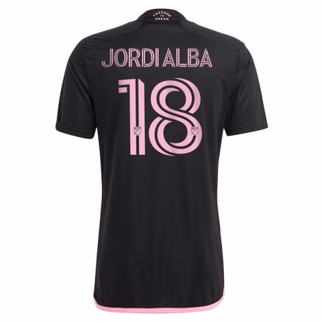 Гостевая игровая футболка Интер Майами 2023-2024 JORDI ALBA