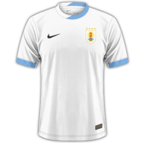 Гостевая игровая футболка сборной Уругвая 2024-2025