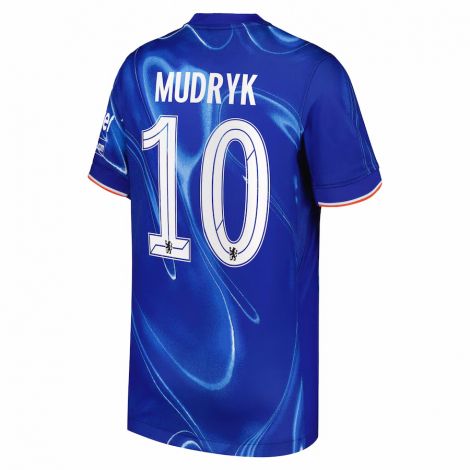 Домашняя игровая футболка Челси Мудрик 2024-2025
