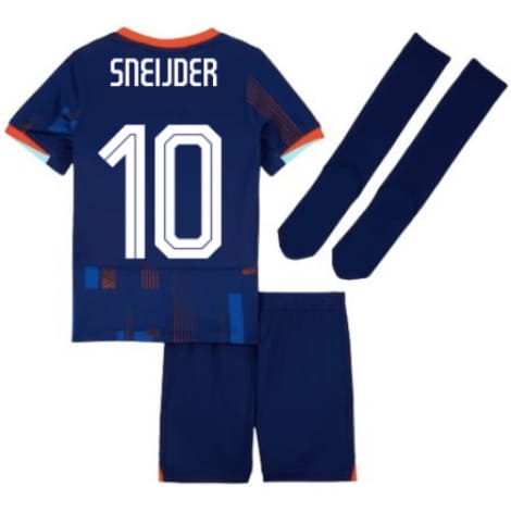 Детская гостевая форма Голландии SNEIJDER на ЕВРО 24