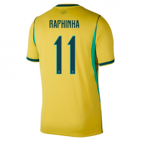 Домашняя игровая футболка Бразилии ЧМ 2026 RAPHINHA