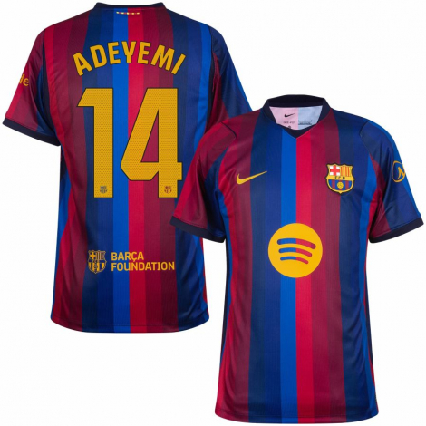Домашняя игровая футболка Барселоны Адейеми 2026-2027