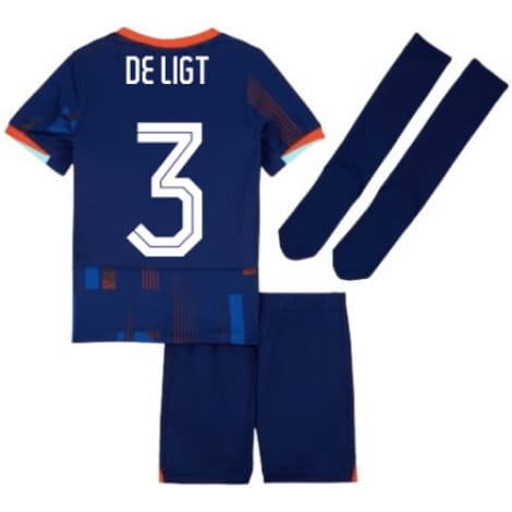 Детская гостевая форма Голландии DE LIGT на ЕВРО 24