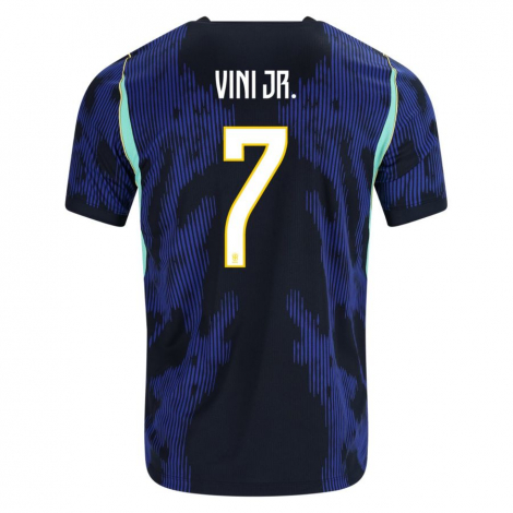 Гостевая игровая футболка Бразилии ЧМ 2026 VINI JR