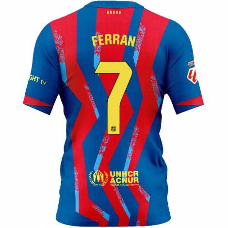 Четвертая игровая футболка Барселоны 2025-2026 FERRAN