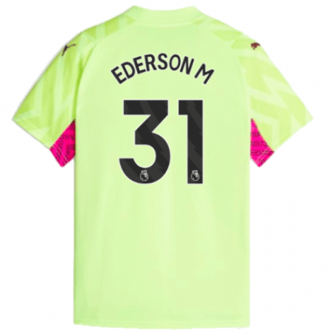 Желтая вратарская футболка EDERSON Манчестер Сити 2023-2024