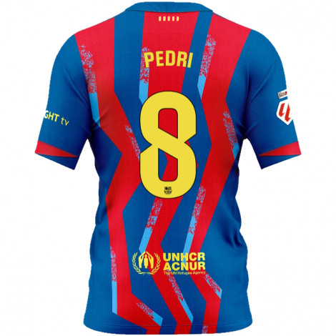 Четвертая игровая футболка Барселоны 2025-2026 PEDRI
