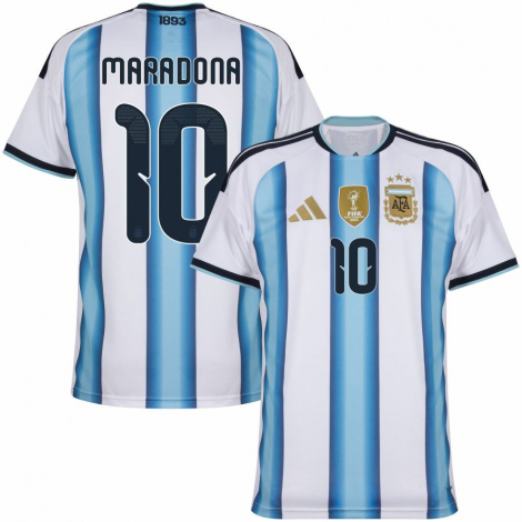 Домашняя игровая футболка Аргентины MARADONA ЧМ 2026