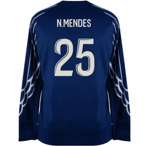 Четвертая майка ПСЖ с длинным рукавом 2024-2025 Nuno Mendes