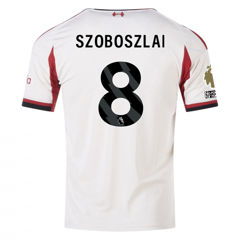 Гостевая игровая футболка Ливерпуля Szoboszlai 2025-2026