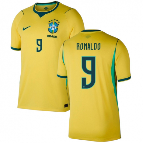 Домашняя игровая футболка Бразилии ЧМ 2026 RONALDO