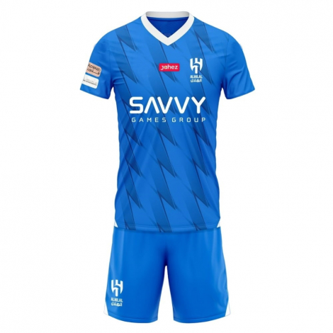 Детская домашняя форма Аль-Хиляль Эр-Рияд 2023-2024