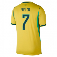 Домашняя игровая футболка Бразилии ЧМ 2026 VINI JR