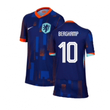 Гостевая футболка Голландии BERGKAMP на Чемпионат Европы 2024