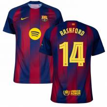 Домашняя игровая футболка Барселоны RASHFORD 2025-2026