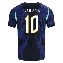 Гостевая игровая футболка Бразилии ЧМ 2026 RONALDINHO