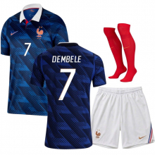 Детская домашняя форма Франции DEMBELE на ЧМ 2026