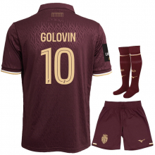Детская гостевая футбольная форма GOLOVIN 2026-2027