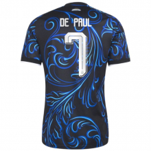 Гостевая игровая футболка Аргентины DE PAUL ЧМ 2026