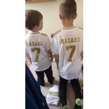 Детский комплект домашней формы Реал Мадрид 2019-2020 HAZARD 7